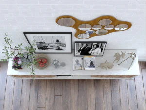 juego de aparador 2510 Modelo 3D