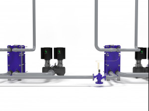 viessmann vitoplex 100-1700 boilers 3D Model