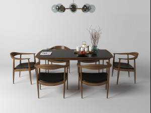 furniture set 1511 3D Модель