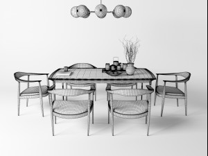 furniture set 1511 3D Модель