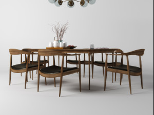 furniture set 1511 3D Модель