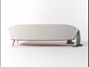 sofa by ico parisi 3D 模型
