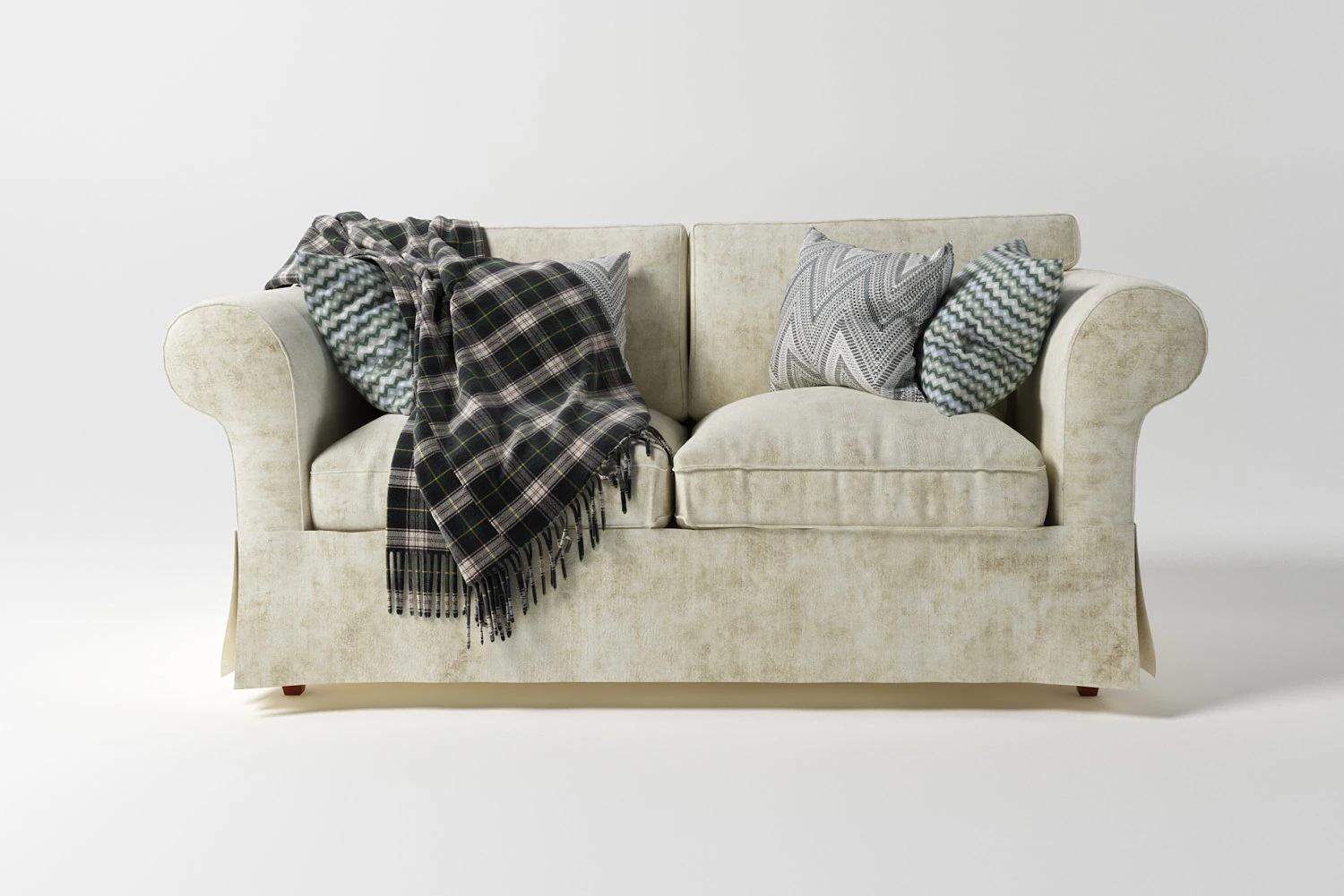 ektorp 2-seat sofa 3D Model .c4d .max .obj .3ds .fbx .stl .blend