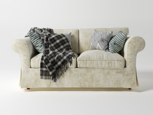 ektorp 2-seat sofa Modelo 3D