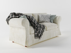 ektorp 2-seat sofa Modelo 3D