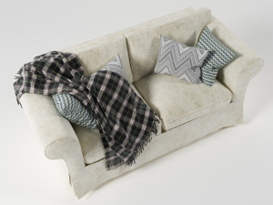 ektorp 2-seat sofa Modelo 3D