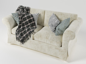 ektorp 2-seat sofa Modelo 3D