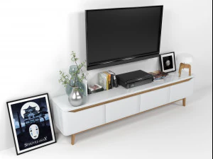 tv stand 1702 3D Model