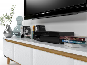 tv stand 1702 Modelo 3D