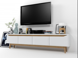 tv stand 1702 Modelo 3D