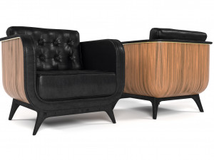 brando armchair 3D Model