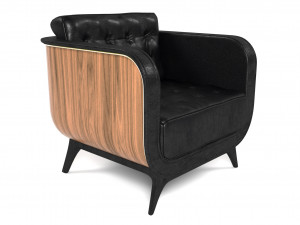 brando armchair 3D Model