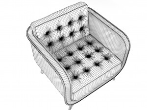 brando armchair 3D Model