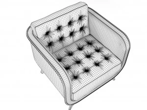 кресло Брандо 3D Модель