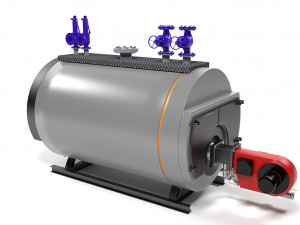 viessmann vitomax 200hs steam boiler Modèle 3D