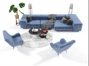 furninture set 0404 3D Model