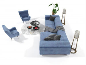furninture set 0404 3D Model