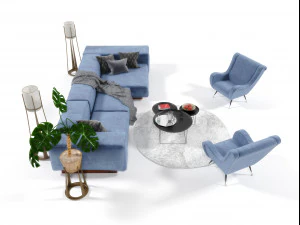 furninture set 0404 3D Model