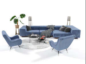 furninture set 0404 3D Model
