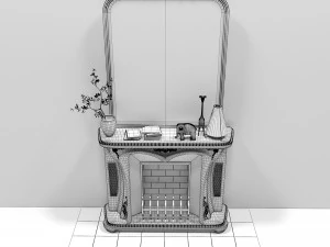 fireplace 0204 3D Model