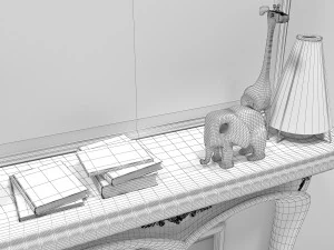 fireplace 0204 3D Model