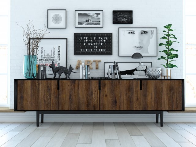 decor set 2604 3D Model .c4d .max .obj .3ds .fbx .stl .blend 