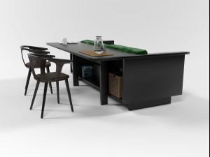 sofa set 0707 3D Модель