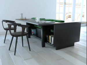 sofa set 0707 3D Model