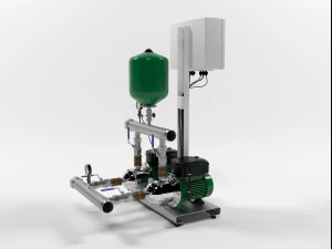 wilo comfort vario mhie205 pump station 3D Model