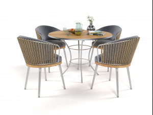 outdoor furniture set 1909 Modelo 3D