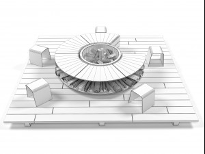 outdoor fireplace 2012 3D 模型