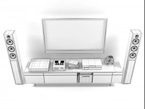 media sidestand 3001 3D Model