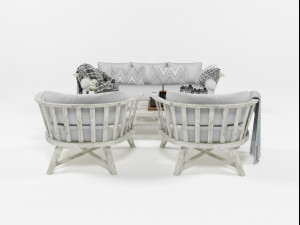 outdoor furniture set 1004 Model 3D