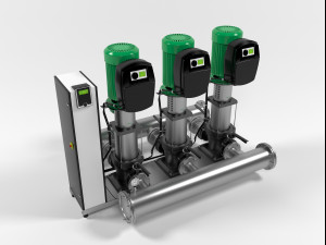 wilo siboost smart helix ve pump station 3D मॉडल