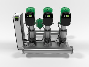 wilo siboost smart helix ve pump station 3D मॉडल