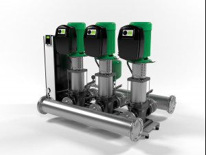wilo siboost smart helix ve pump station 3D मॉडल