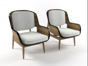 кресло 1808 3D Модель