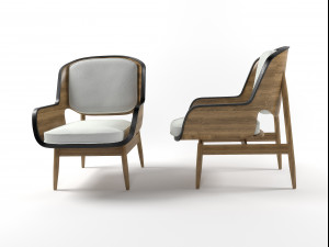 armchair 1808 3D Модель