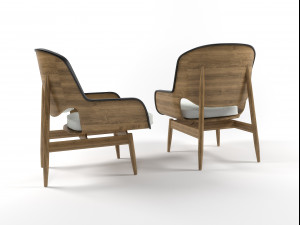 armchair 1808 3D Модель