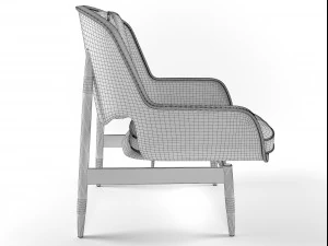 armchair 1808 3D Model