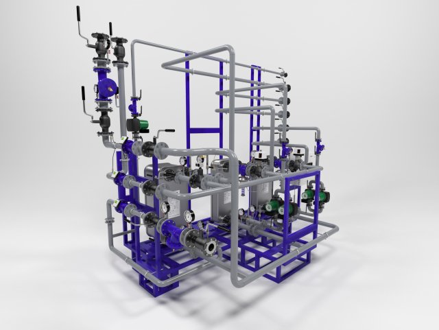 heating unit 0609 Modelo 3D .c4d .max .obj .3ds .fbx .stl .blend 