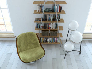 furniture set 1109 3D Model