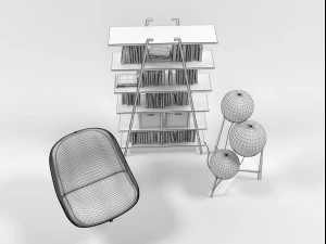 furniture set 1109 3D Model