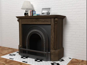 fireplace 1909 3D Model