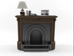 fireplace 1909 3D Model