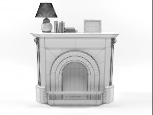fireplace 1909 3D Model