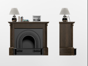 fireplace 1909 3D Модель