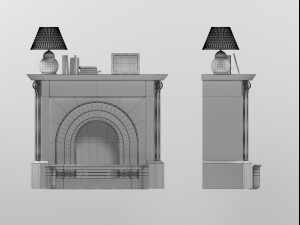 fireplace 1909 3D Модель