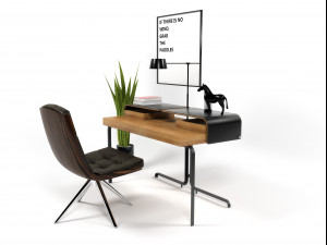 home office 1210 3D Model
