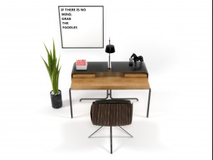 home office 1210 3D Model